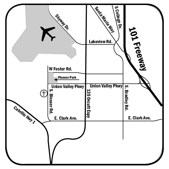 Star of Bethlehem Church -- Map